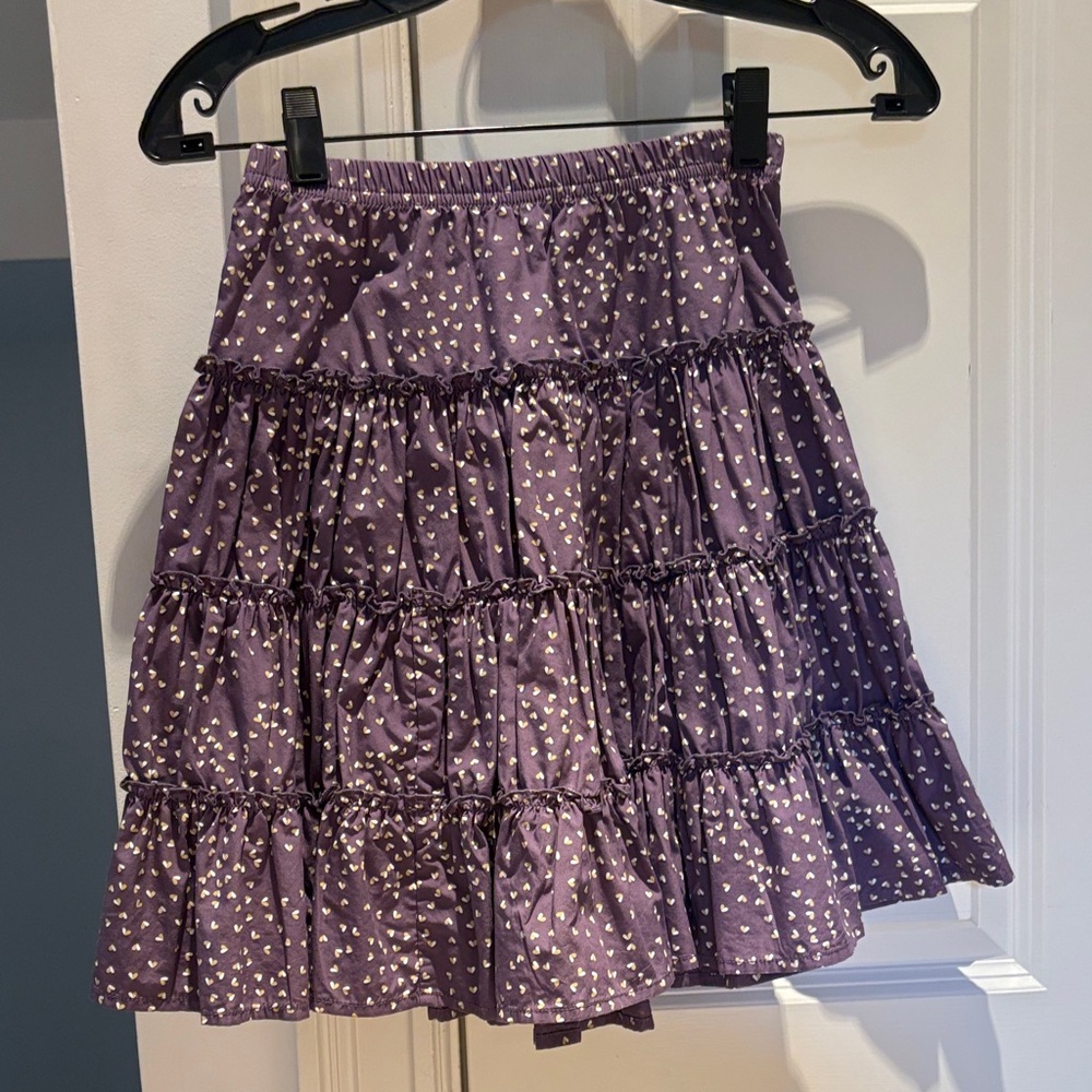 Hanna Anderson Tiered Skirt Purple